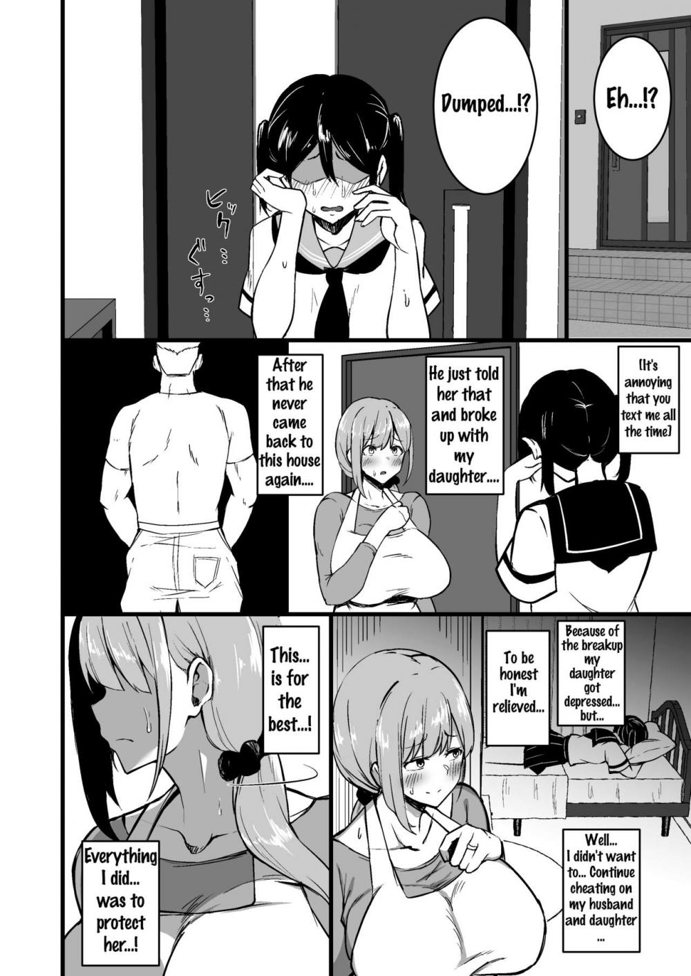 Hentai Manga Comic-Musume no Kareshi ni Ochiru Okaa-san-Read-33